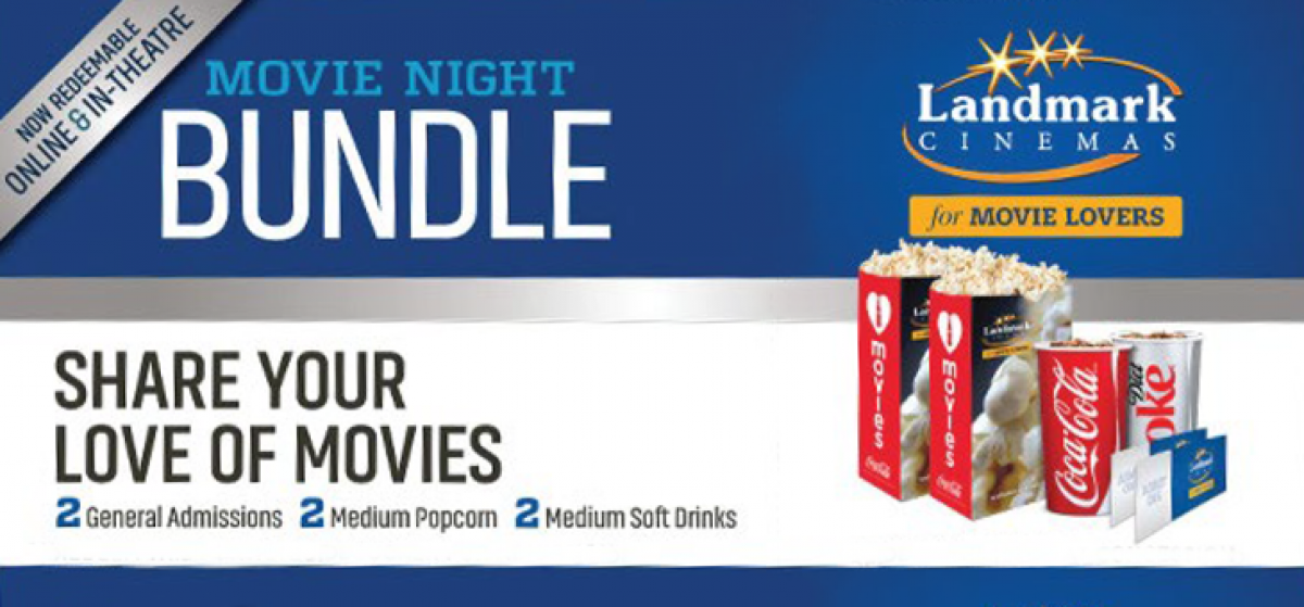 WIN a Movie Lover Night Out at Landmark Cinemas – tickets and treats included!
